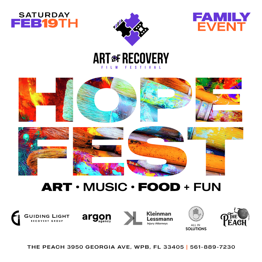 hope fest addiction recovery art event