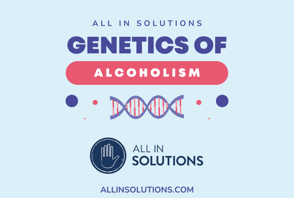 genetics of alcoholism graphic