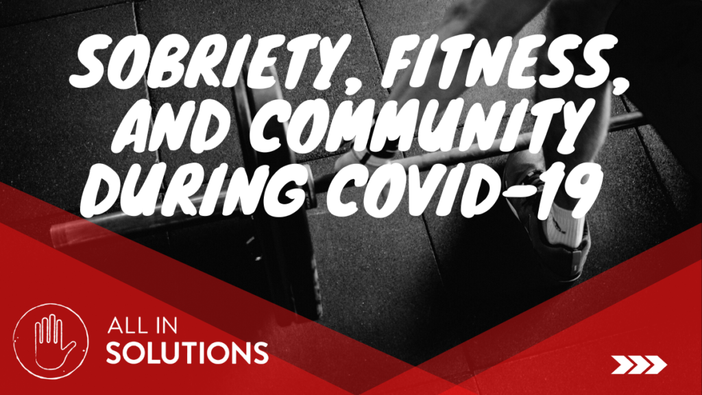 how fitness can be a stepping stone to community which is crucial for recovery