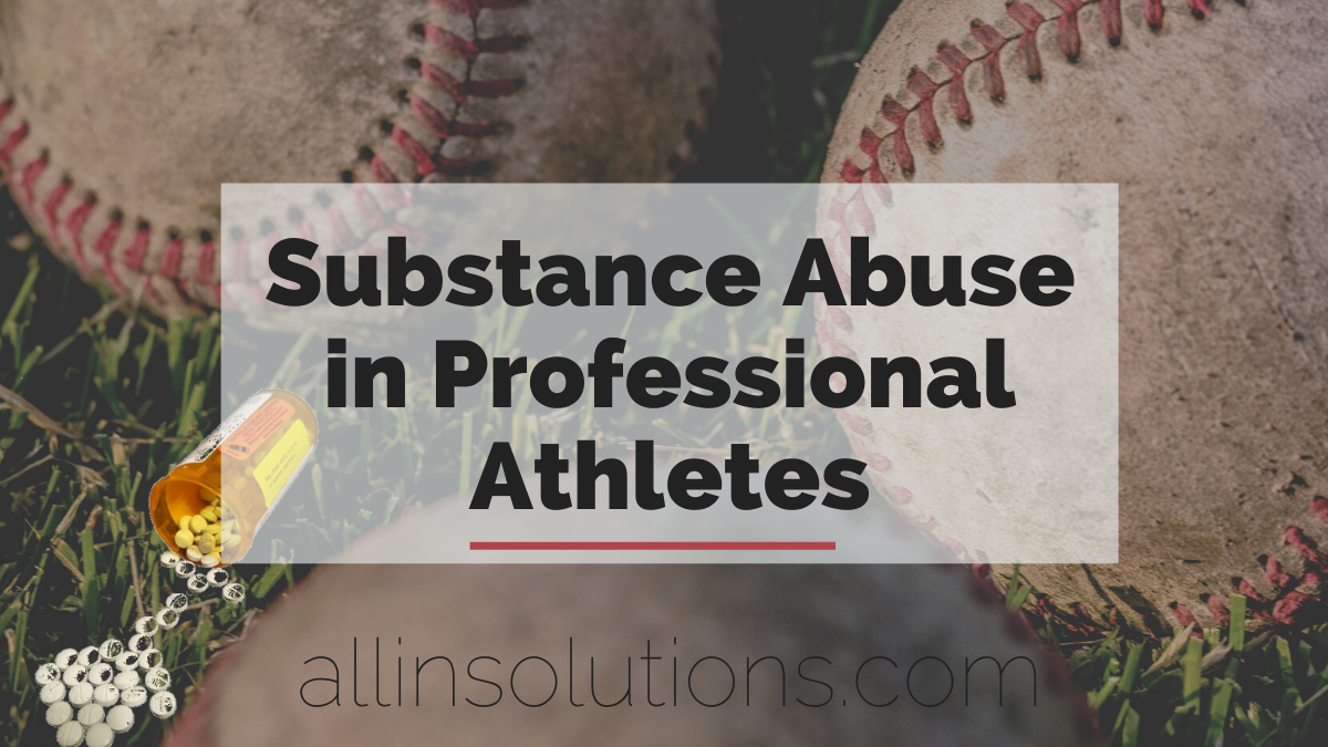 drug and alcohol use among profssional athletes