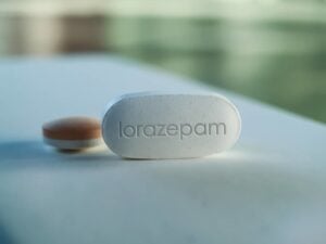 image of lorazepam pill