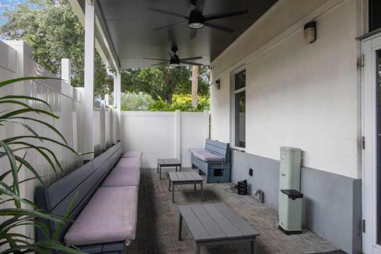 ais wellness center patio