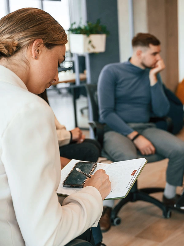 Care includes evidence-based approaches like CBT and DBT