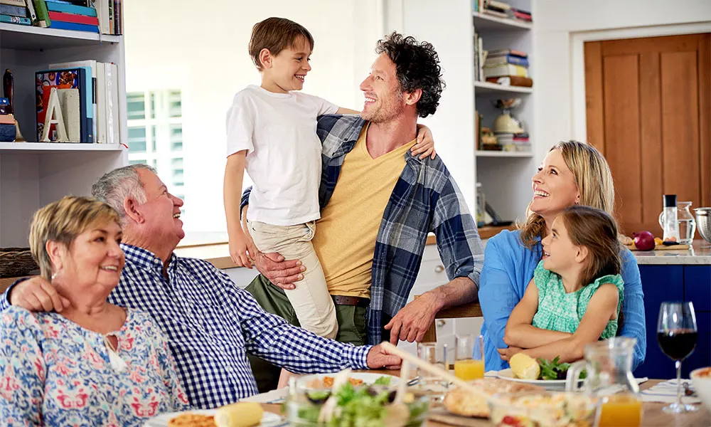 The family provides with resources to begin their healing journey.
