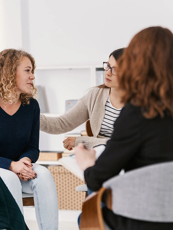 Therapy will help to ease some of the fears and anxieties
