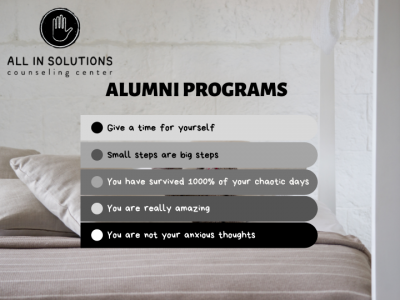 addiction treatment center alumni program All In Solutions Counseling Center