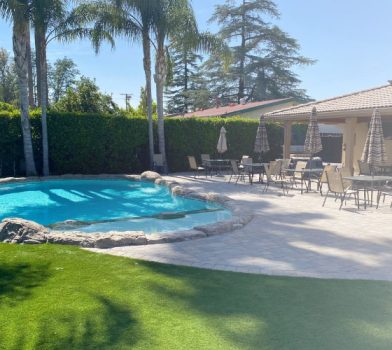 saltwater pool at All In Solutions detox in Simi Valley